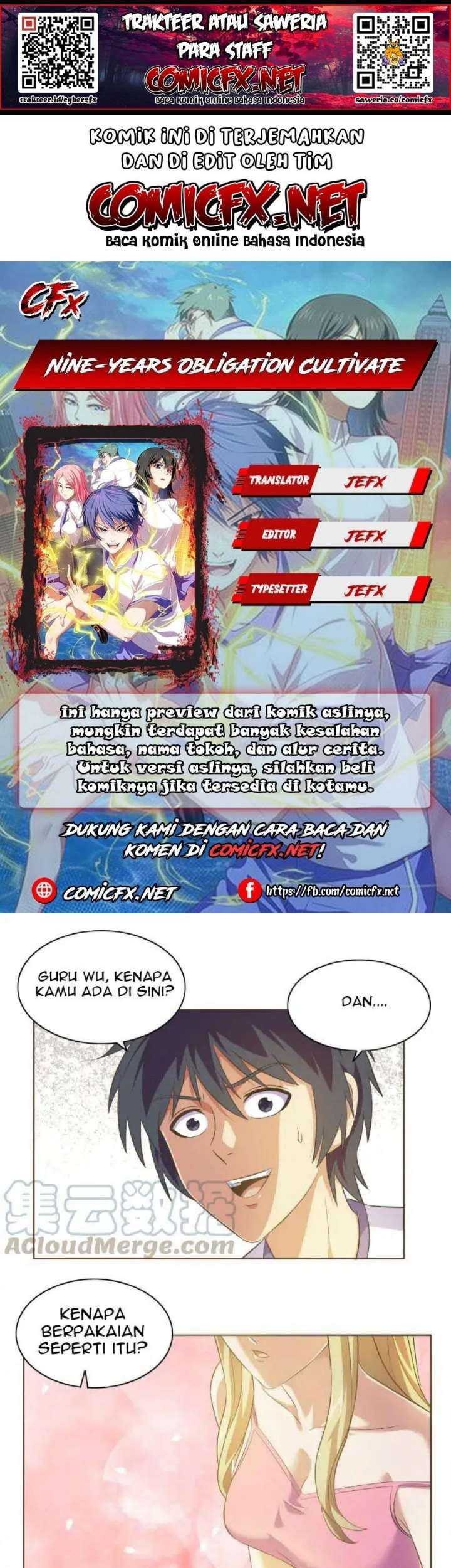 Baca Komik Nine-years Obligation Cultivate Chapter 30 Gambar 1