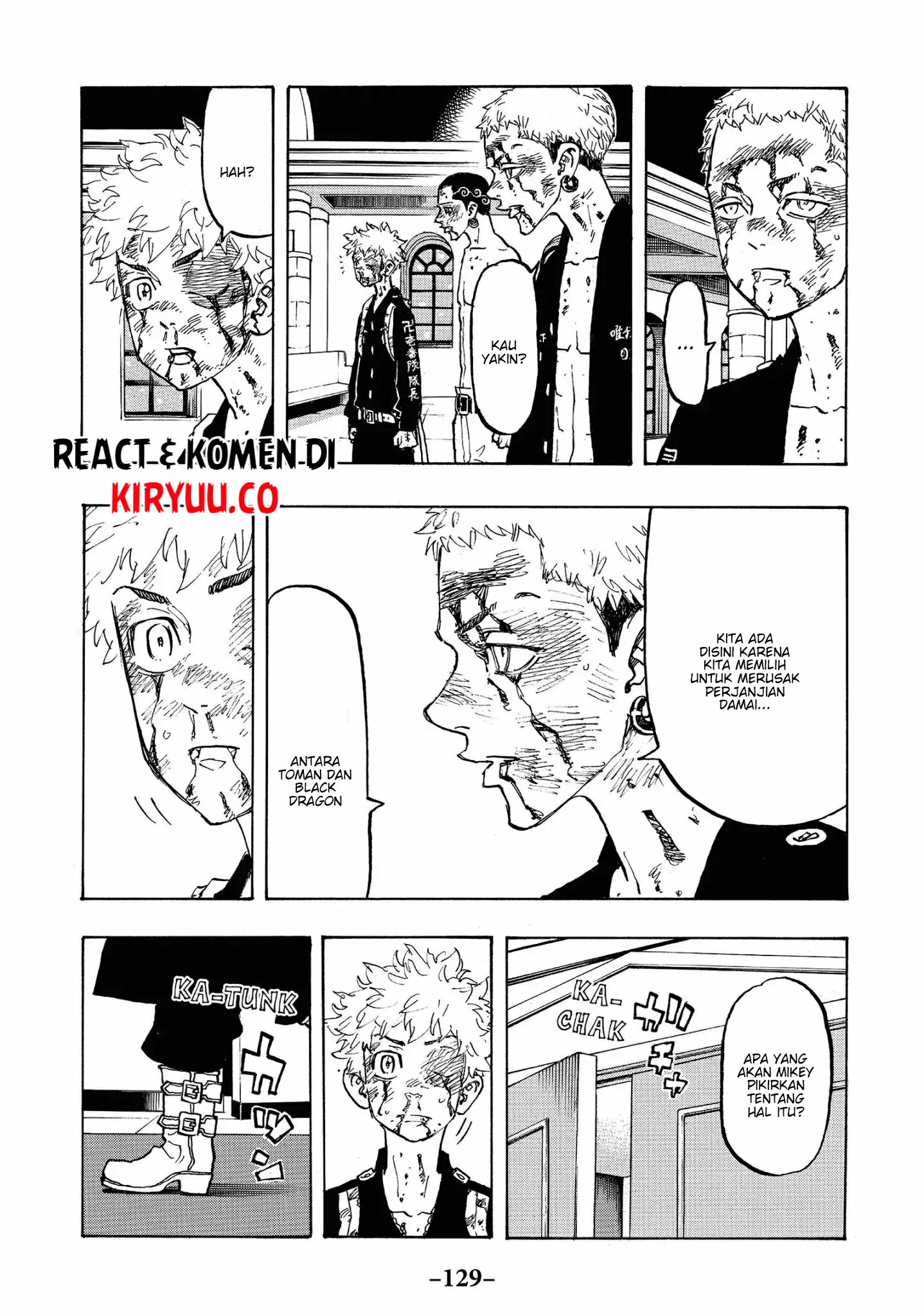 Tokyo卍Revengers Chapter 104 Gambar 7