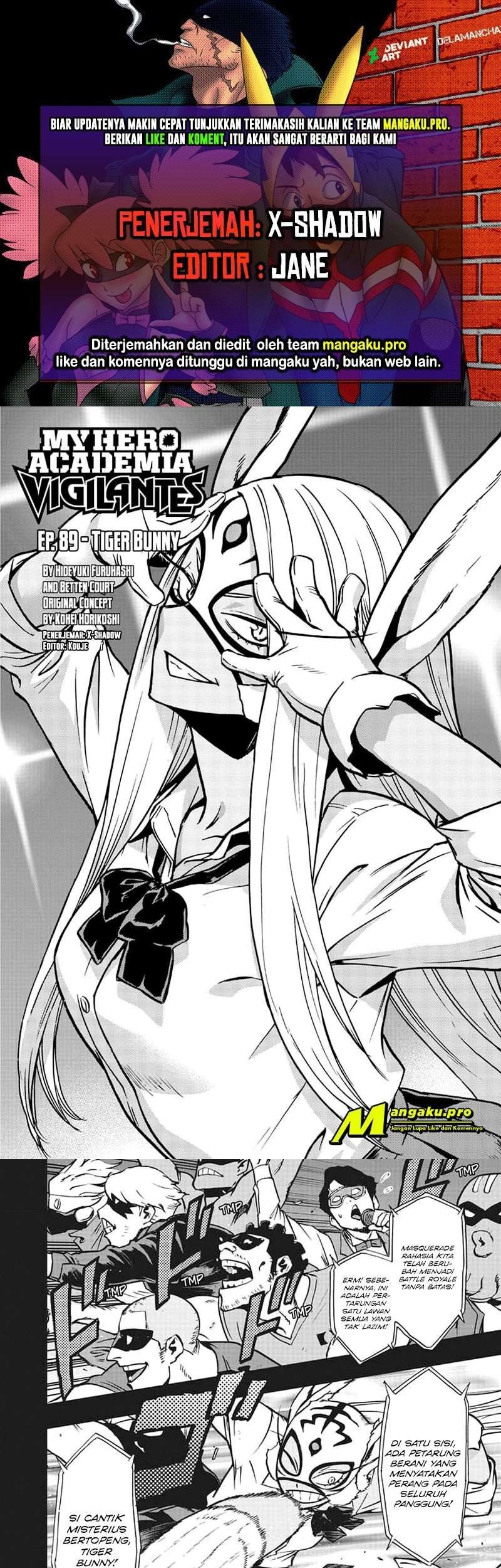 Baca Komik Vigilante: Boku no Hero Academia Illegal Chapter 89 Gambar 1