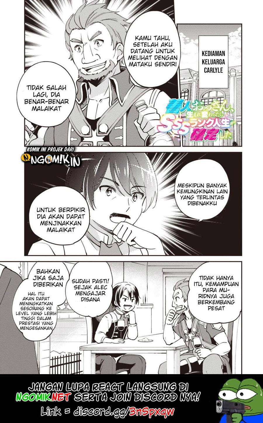 Baca Manga Zennin Ossan, Umarekawattara SSS Rank Jinsei ga Kakutei shita Chapter 16 Gambar 2