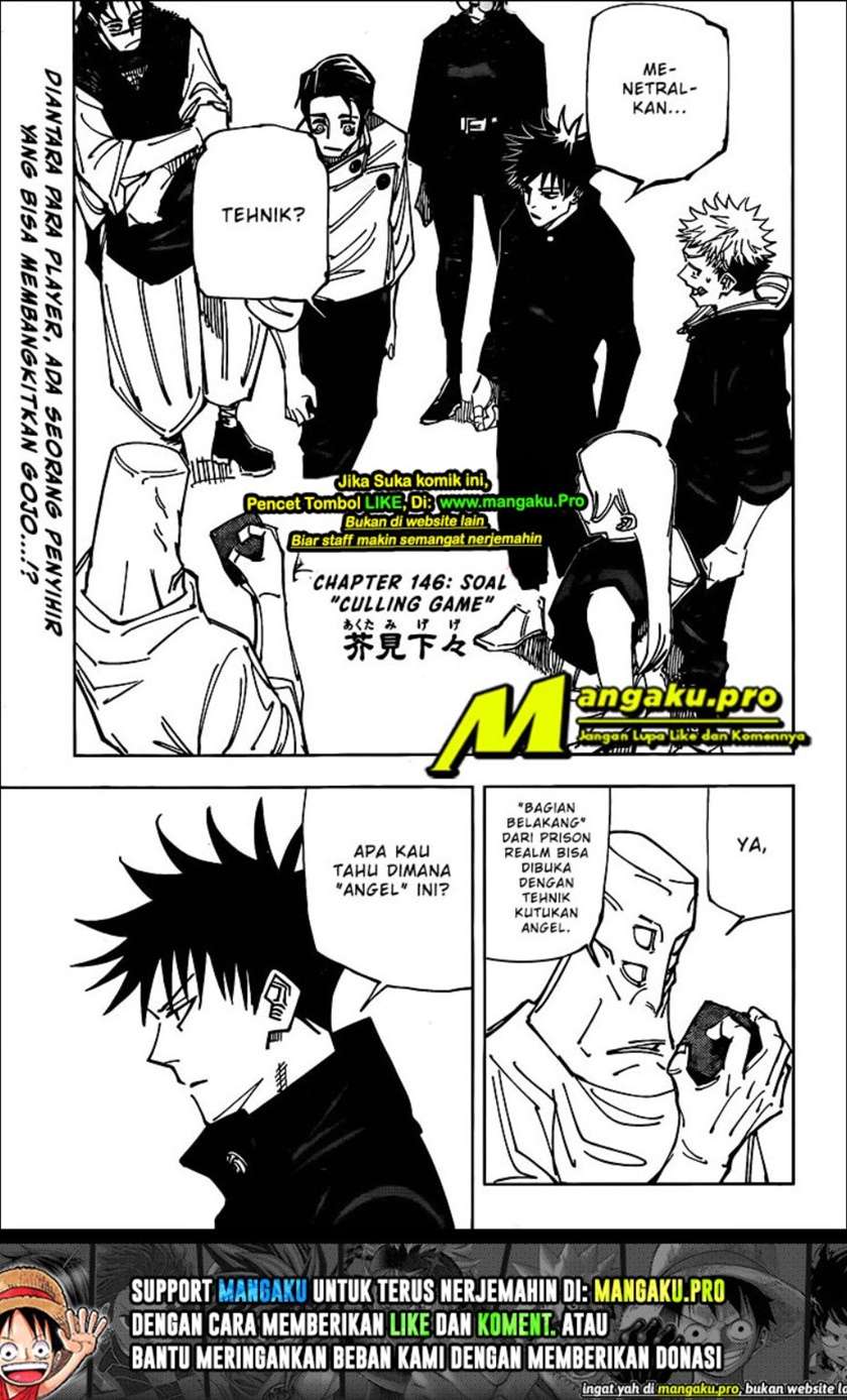Baca Manga Jujutsu Kaisen Chapter 146 Gambar 2
