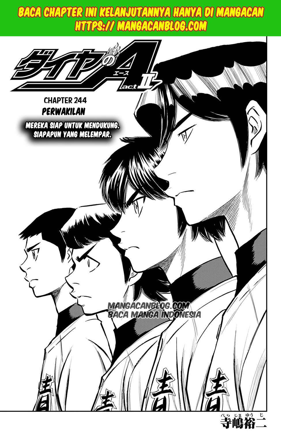 Baca Diamond no Ace Act 2 Chapter 244 Gambar 2