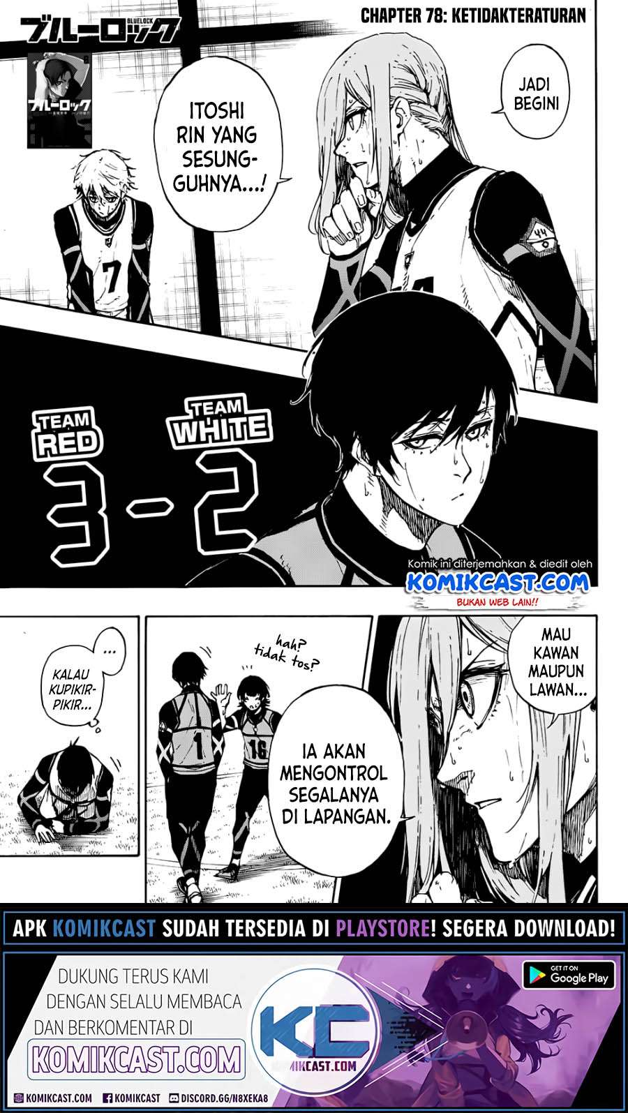 Baca Manga Blue Lock Chapter 78 Gambar 2