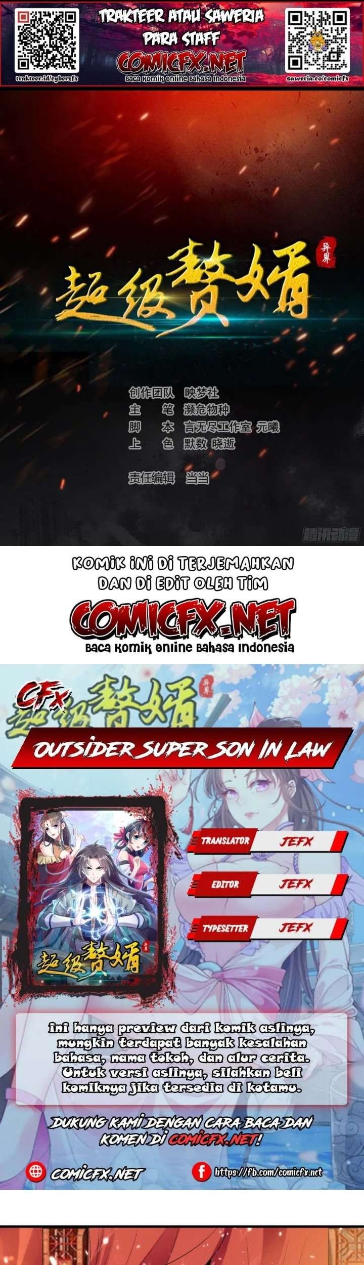 Baca Komik Outsider Super Son In Law Chapter 42 Gambar 1