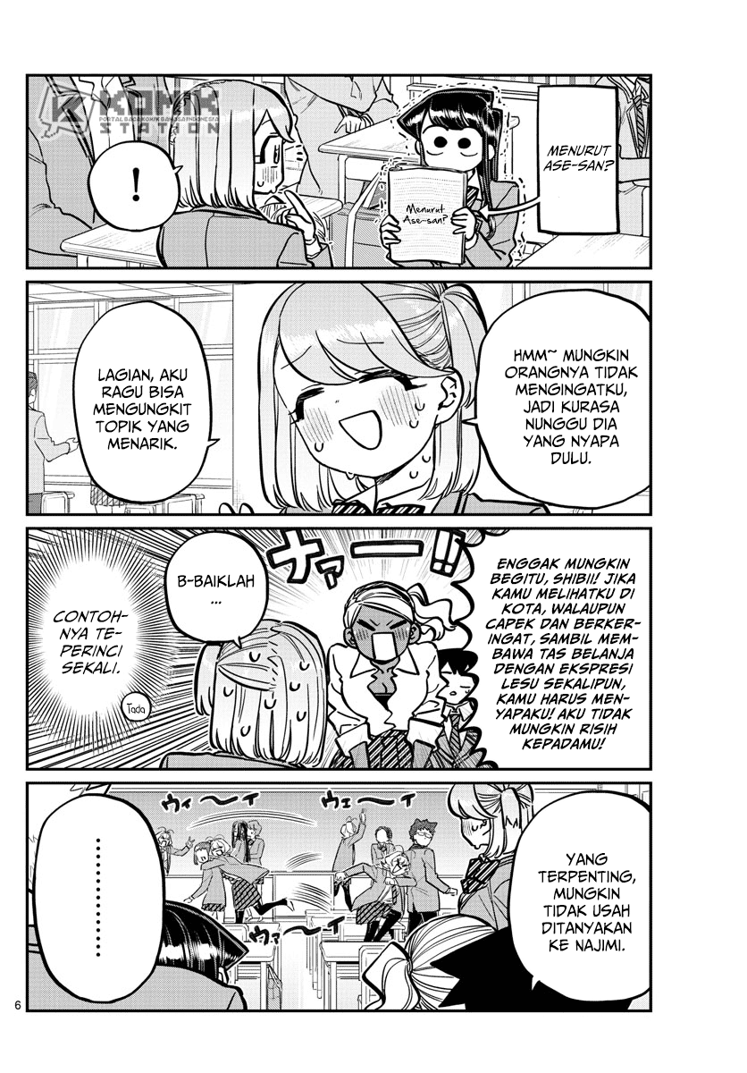 Komi-san wa Komyushou Desu Chapter 247 Gambar 7