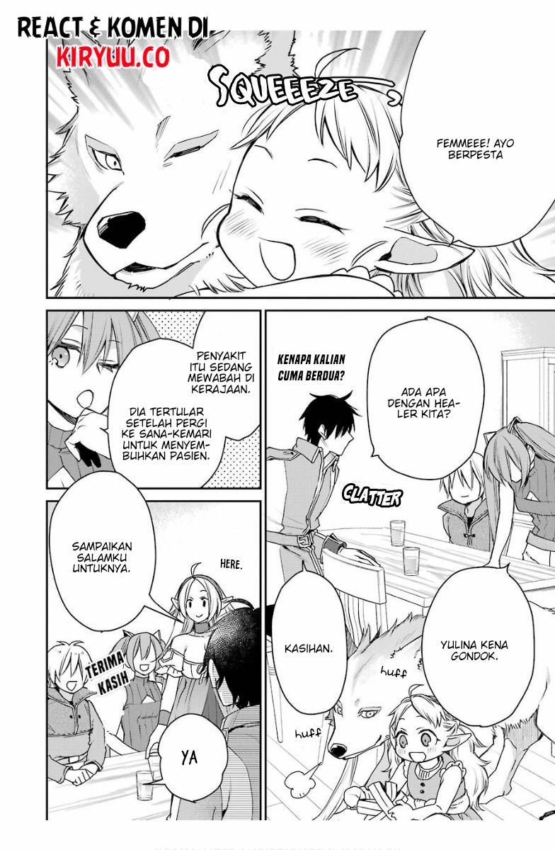 Saikyou no Madoshi. Hisa ni Ya wo Ukete Shimatta no de Inaka no Eihei ni Naru Chapter 15.1 Gambar 11
