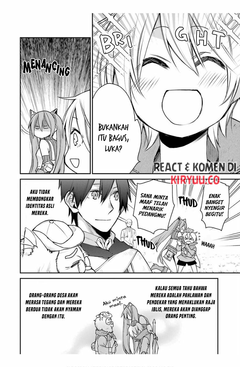 Saikyou no Madoshi. Hisa ni Ya wo Ukete Shimatta no de Inaka no Eihei ni Naru Chapter 15.1 Gambar 7