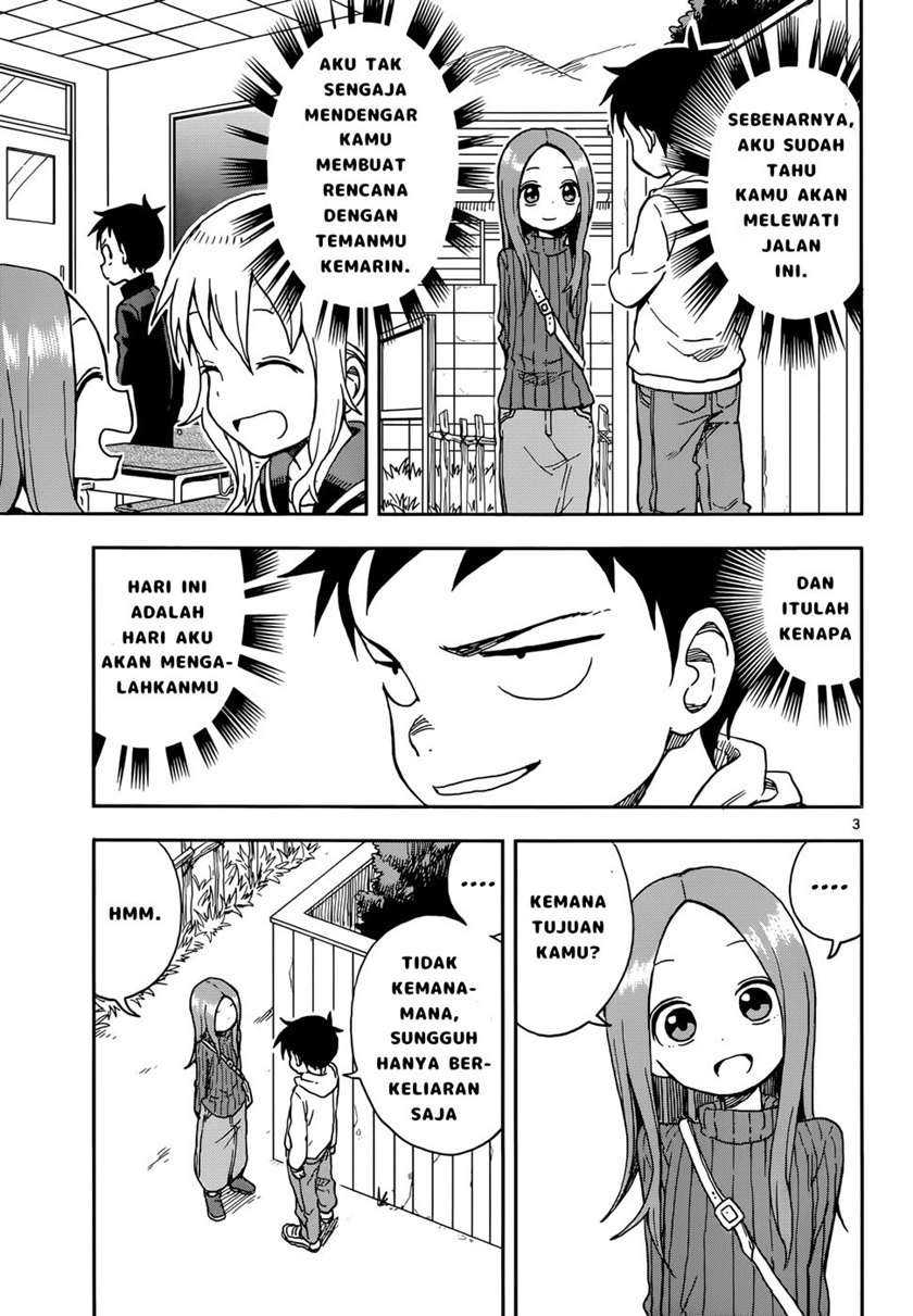 Karakai Jouzu no Takagi-san Chapter 78 Gambar 3