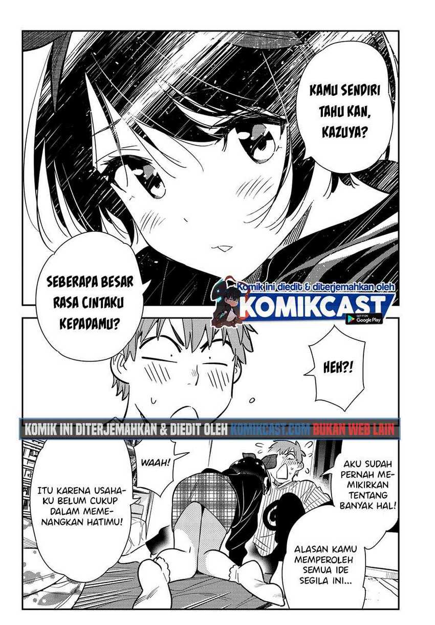 Kanojo Okarishimasu Chapter 185 Gambar 14