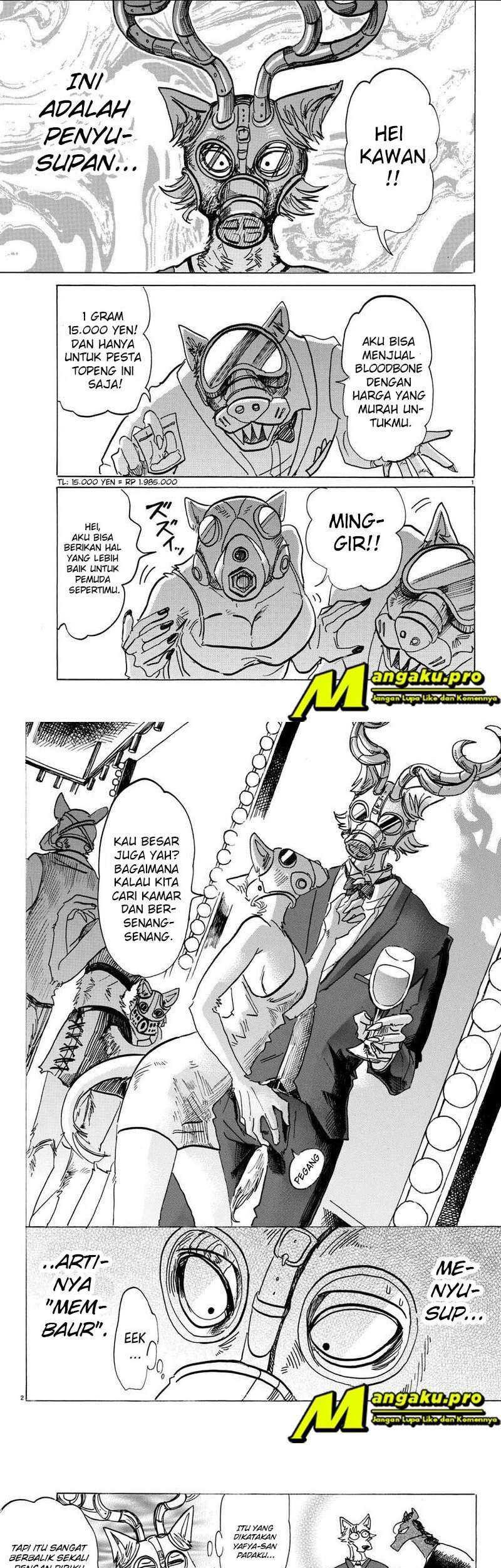 Beastars Chapter 128 Gambar 3
