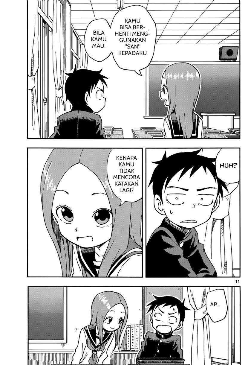 Karakai Jouzu no Takagi-san Chapter 81 Gambar 12