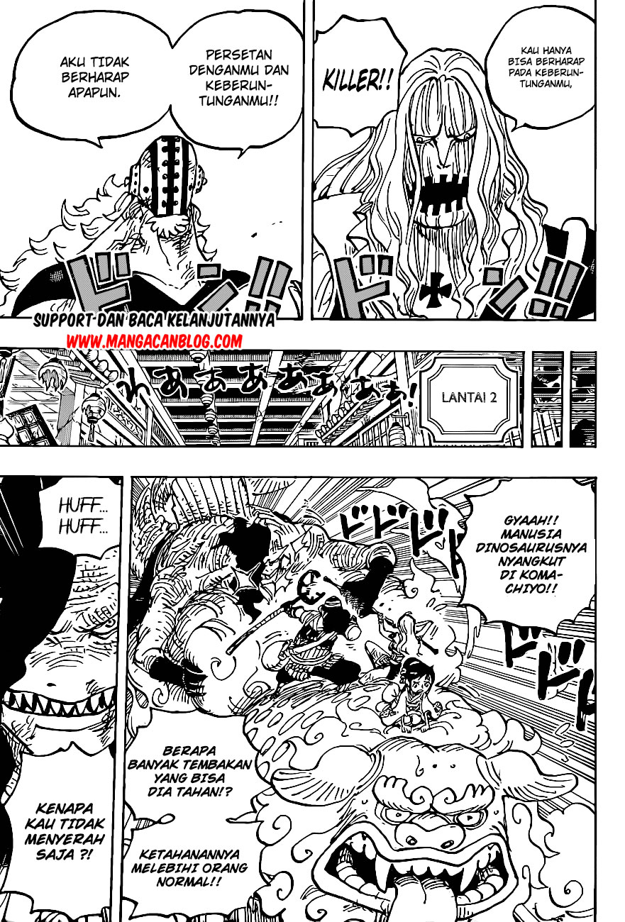 One Piece Chapter 1011 HD Gambar 11