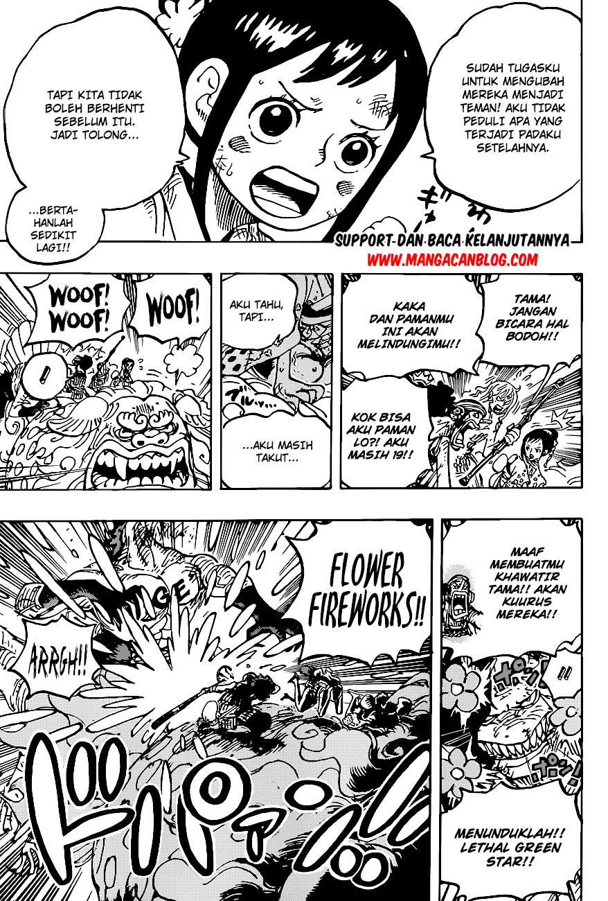 One Piece Chapter 1011 HD Gambar 13
