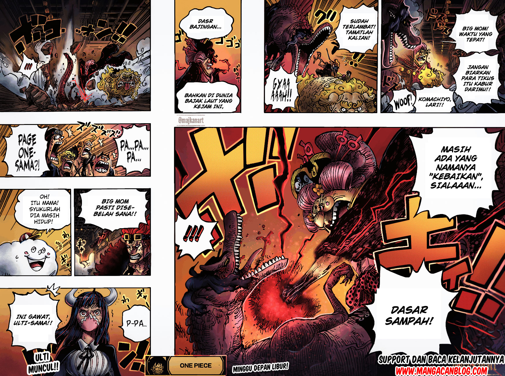 One Piece Chapter 1011 HD Gambar 18