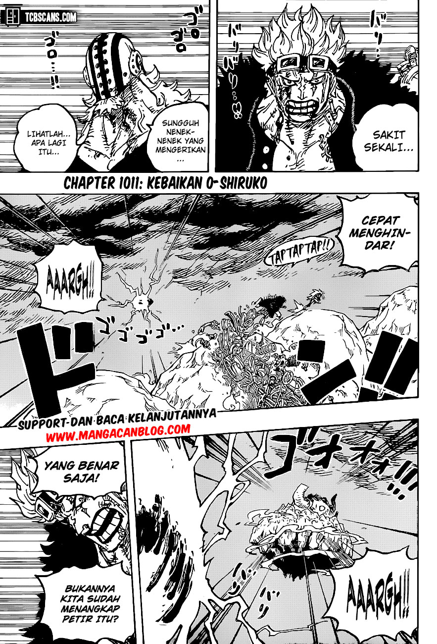 One Piece Chapter 1011 HD Gambar 3