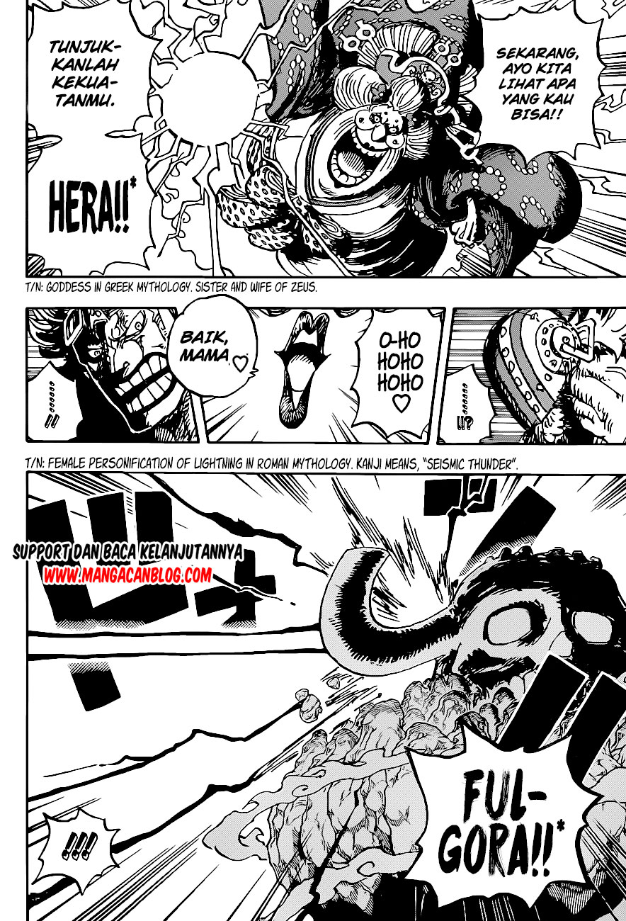 One Piece Chapter 1011 HD Gambar 4