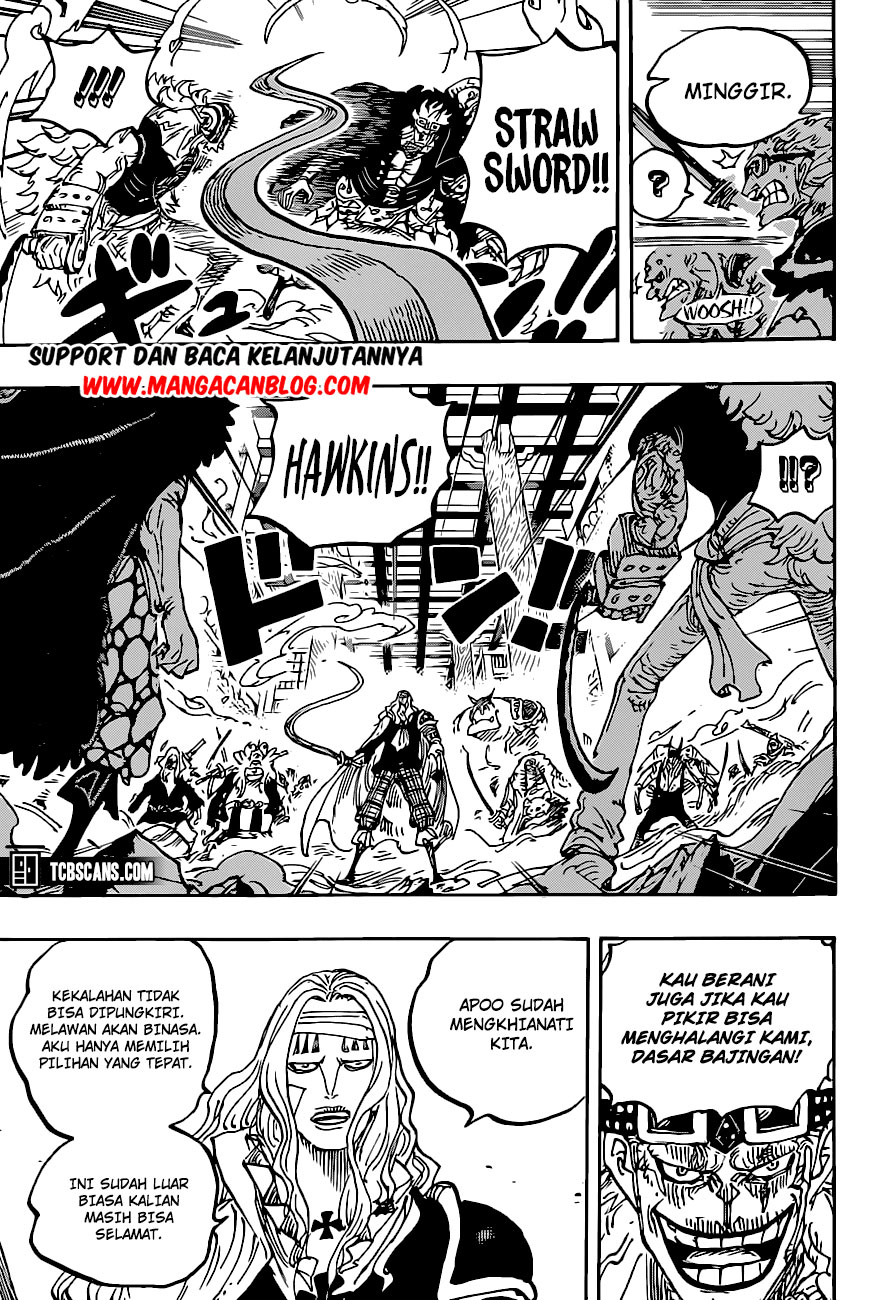 One Piece Chapter 1011 HD Gambar 9