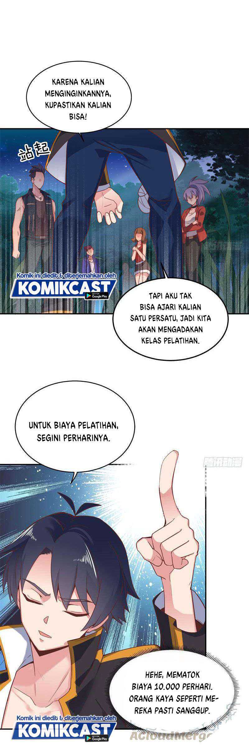 Carrying The Goddess Along Chapter 42 Gambar 24