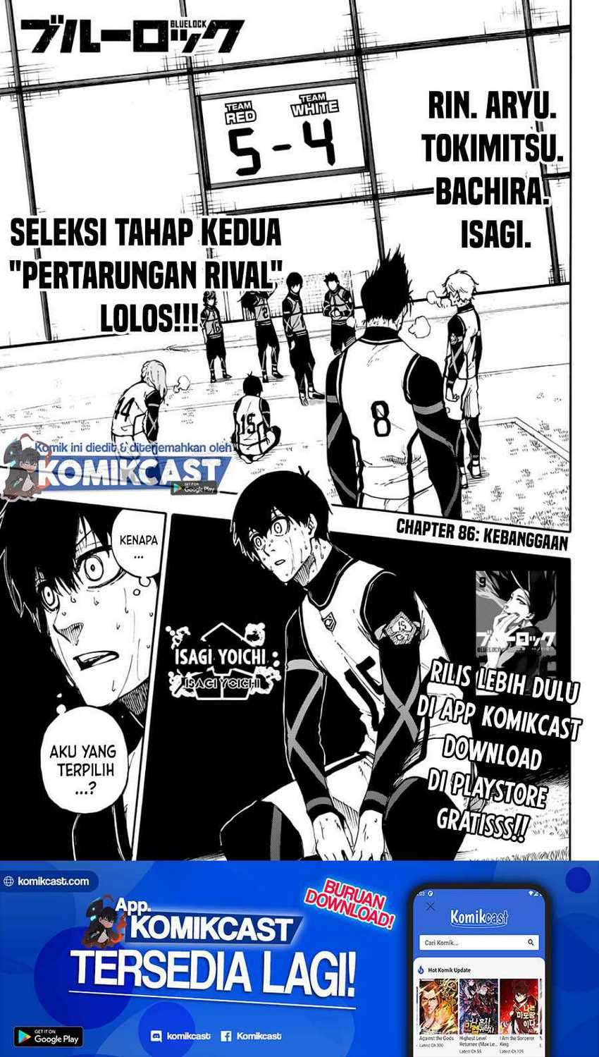 Baca Blue Lock Chapter 86 Gambar 2