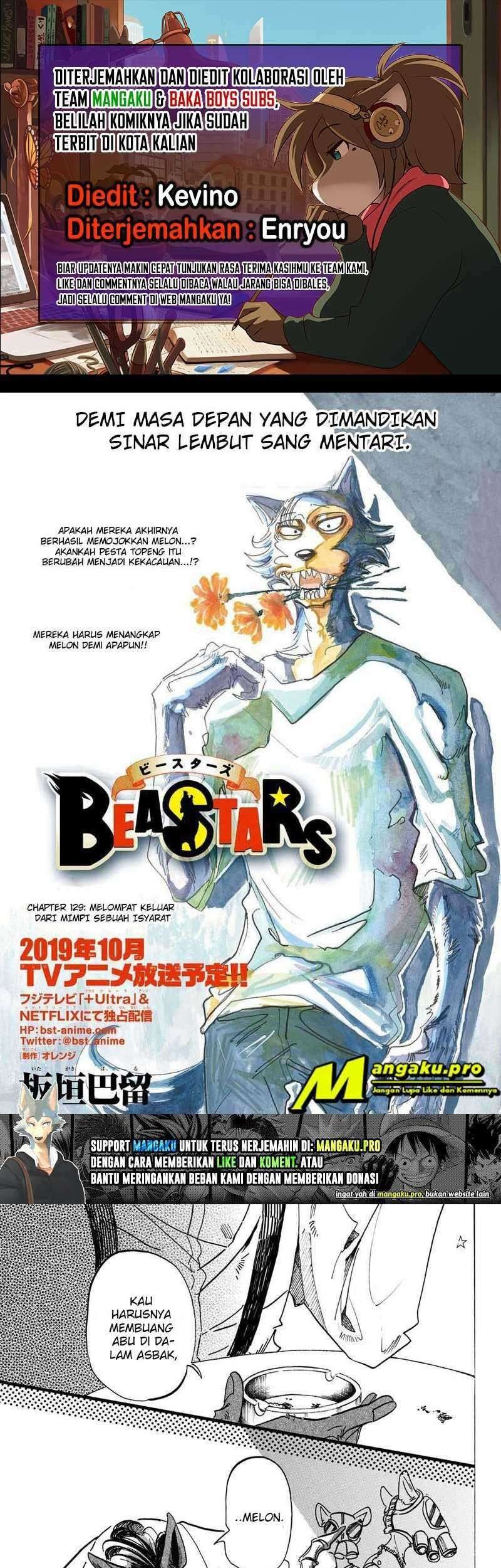 Baca Komik Beastars Chapter 129 Gambar 1