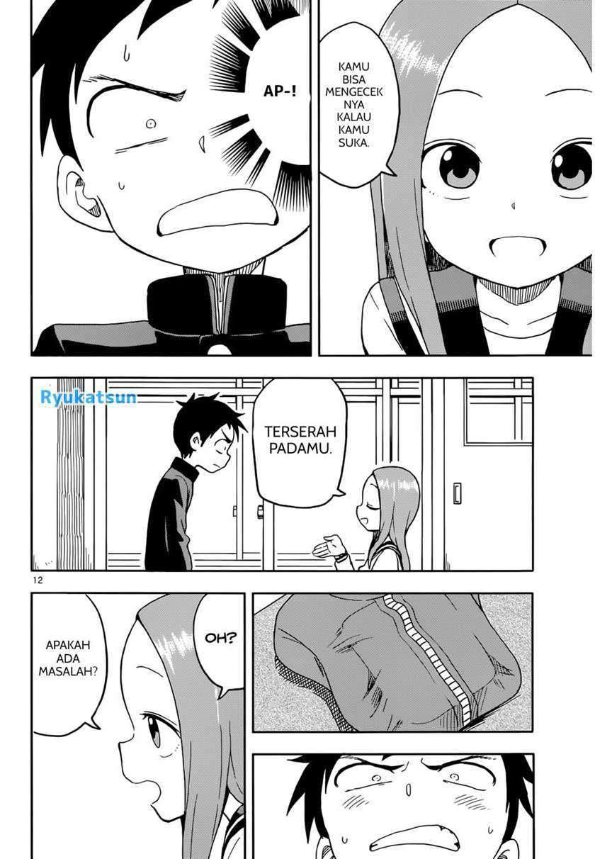 Karakai Jouzu no Takagi-san Chapter 91 Gambar 13