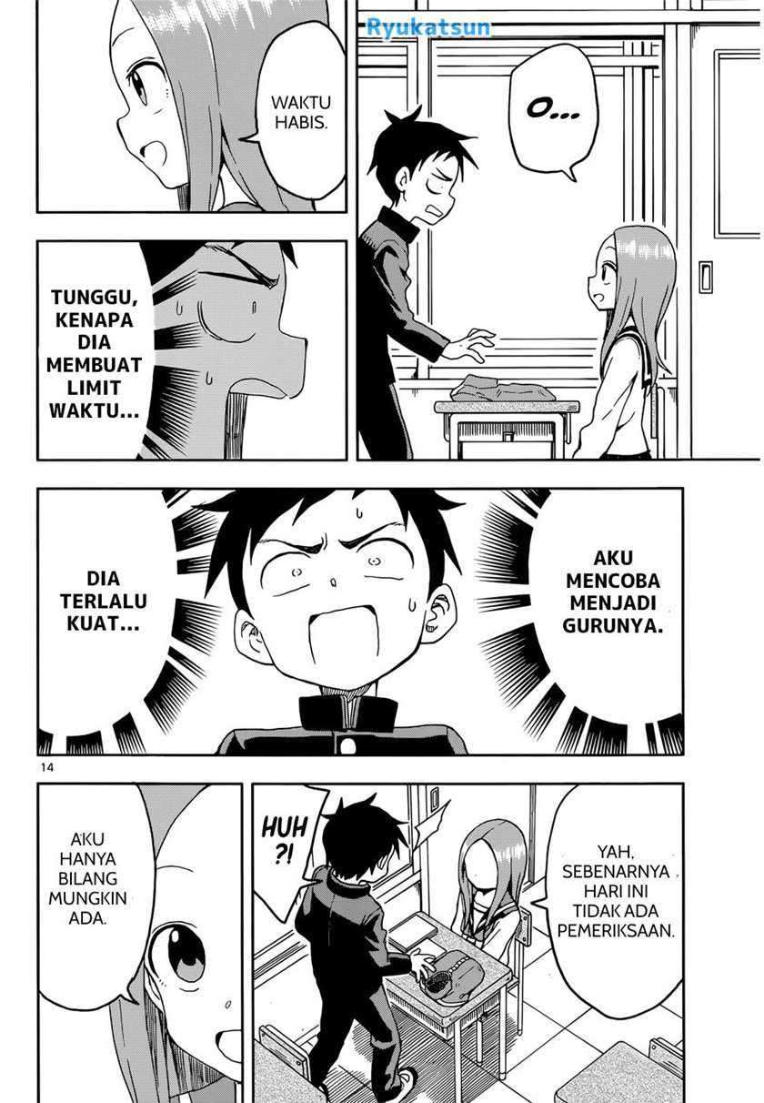 Karakai Jouzu no Takagi-san Chapter 91 Gambar 15