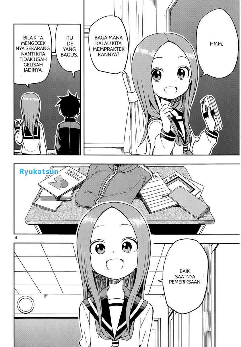Karakai Jouzu no Takagi-san Chapter 91 Gambar 5