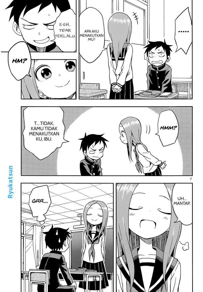 Karakai Jouzu no Takagi-san Chapter 91 Gambar 8