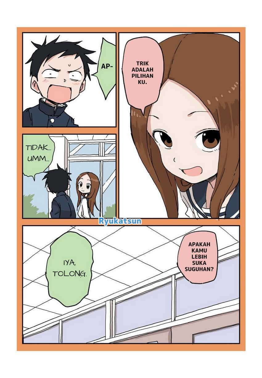 Baca  Karakai Jouzu no Takagi-san Chapter 90.5 Gambar 2