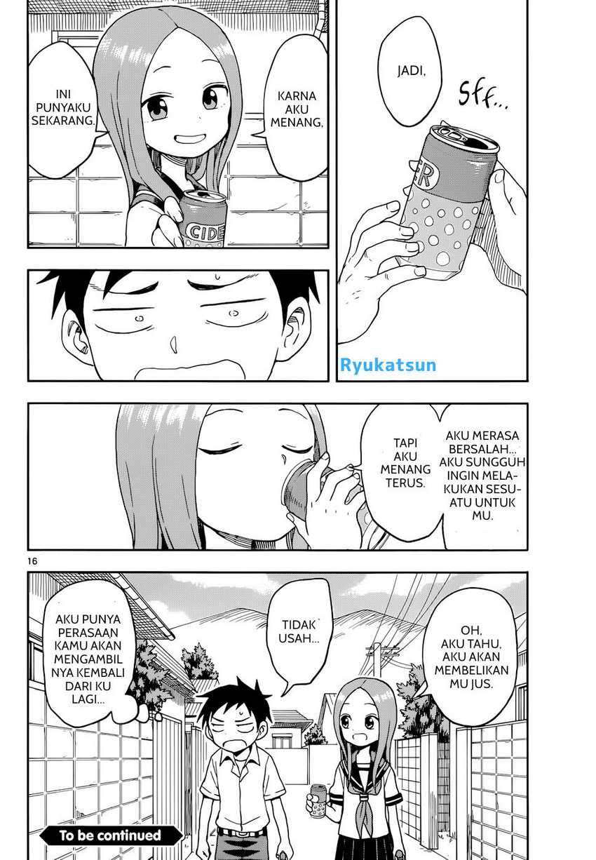 Karakai Jouzu no Takagi-san Chapter 90 Gambar 17
