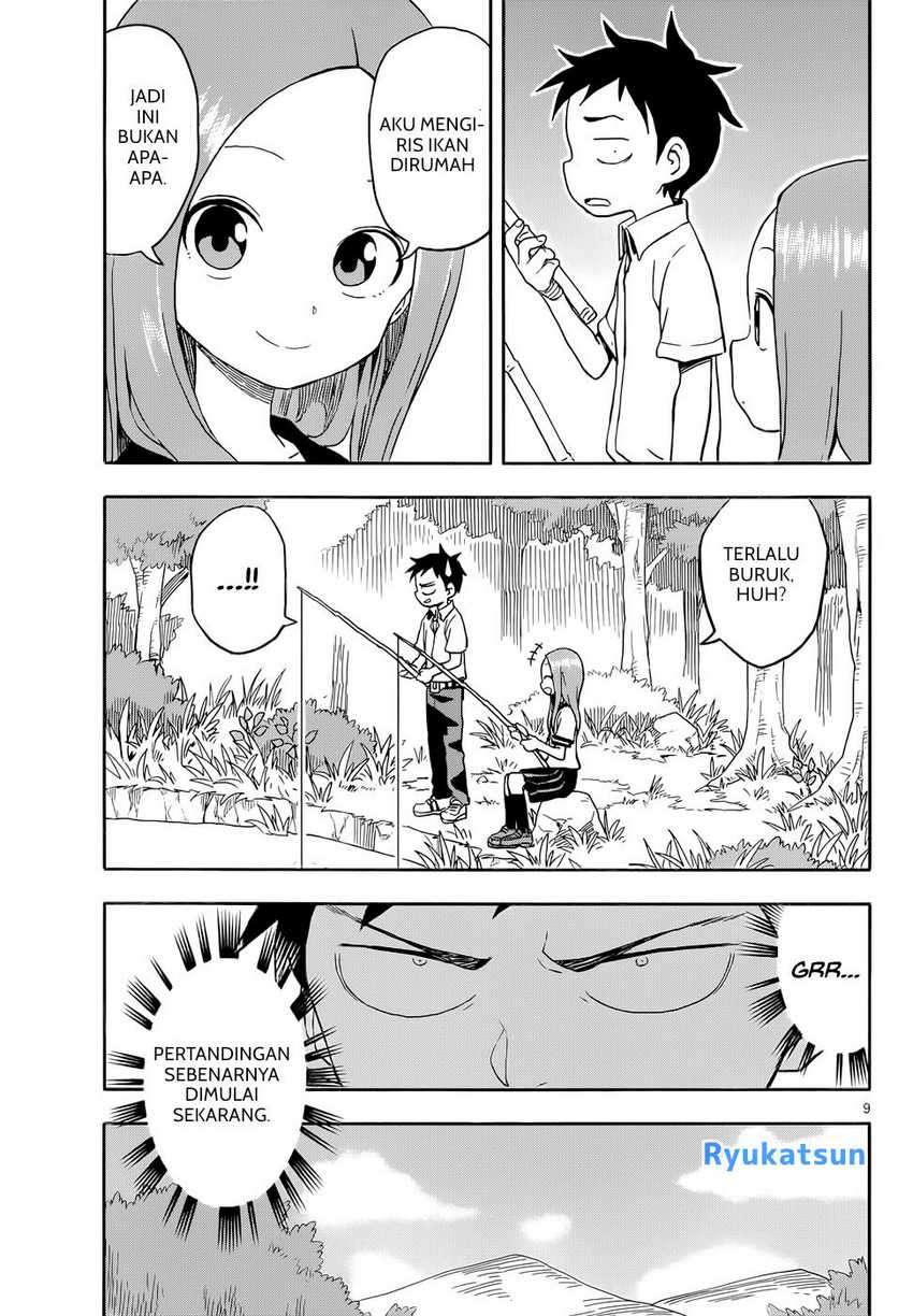Karakai Jouzu no Takagi-san Chapter 89 Gambar 10
