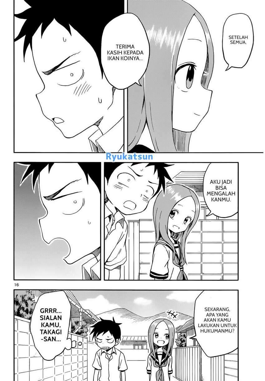 Karakai Jouzu no Takagi-san Chapter 89 Gambar 17