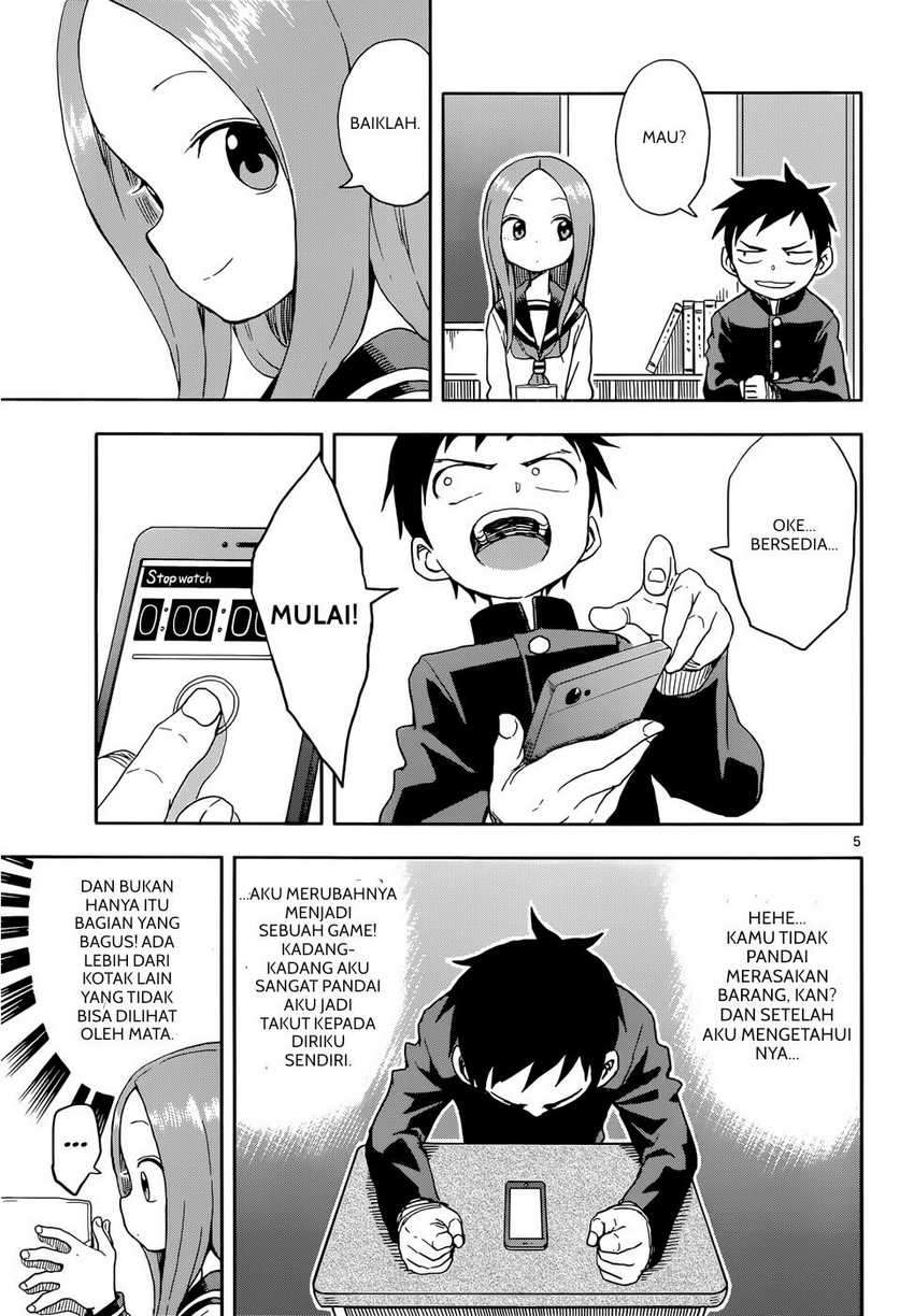 Karakai Jouzu no Takagi-san Chapter 87 Gambar 6