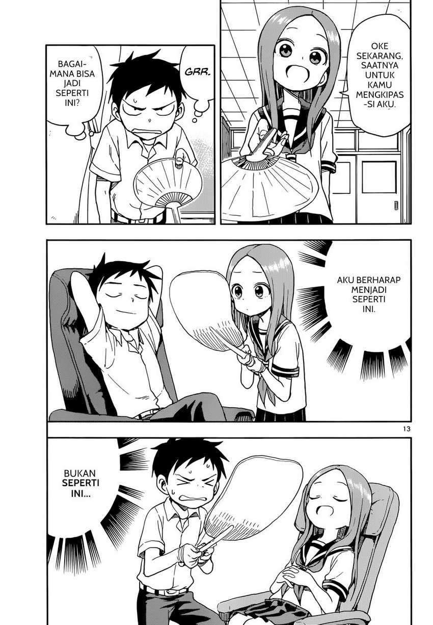 Karakai Jouzu no Takagi-san Chapter 86 Gambar 14