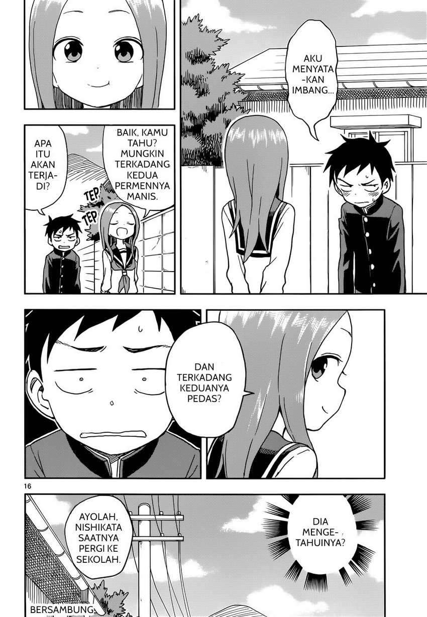 Karakai Jouzu no Takagi-san Chapter 83 Gambar 17
