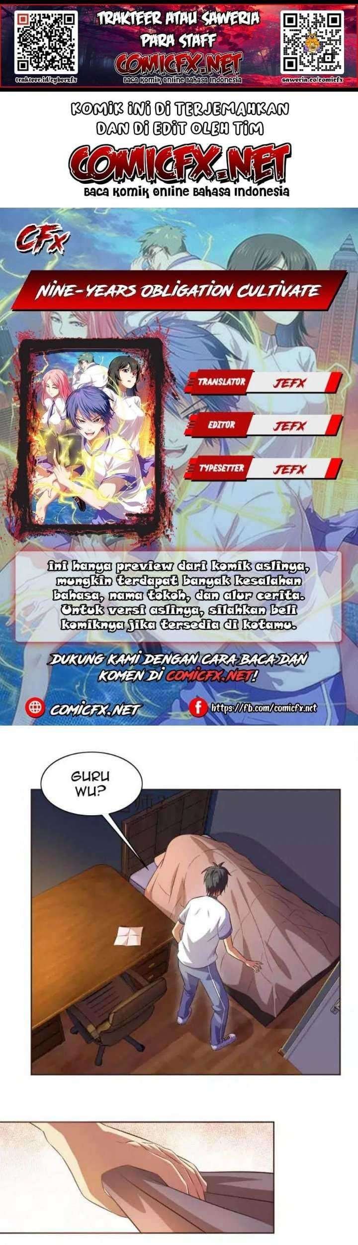 Baca Komik Nine-years Obligation Cultivate Chapter 31 Gambar 1