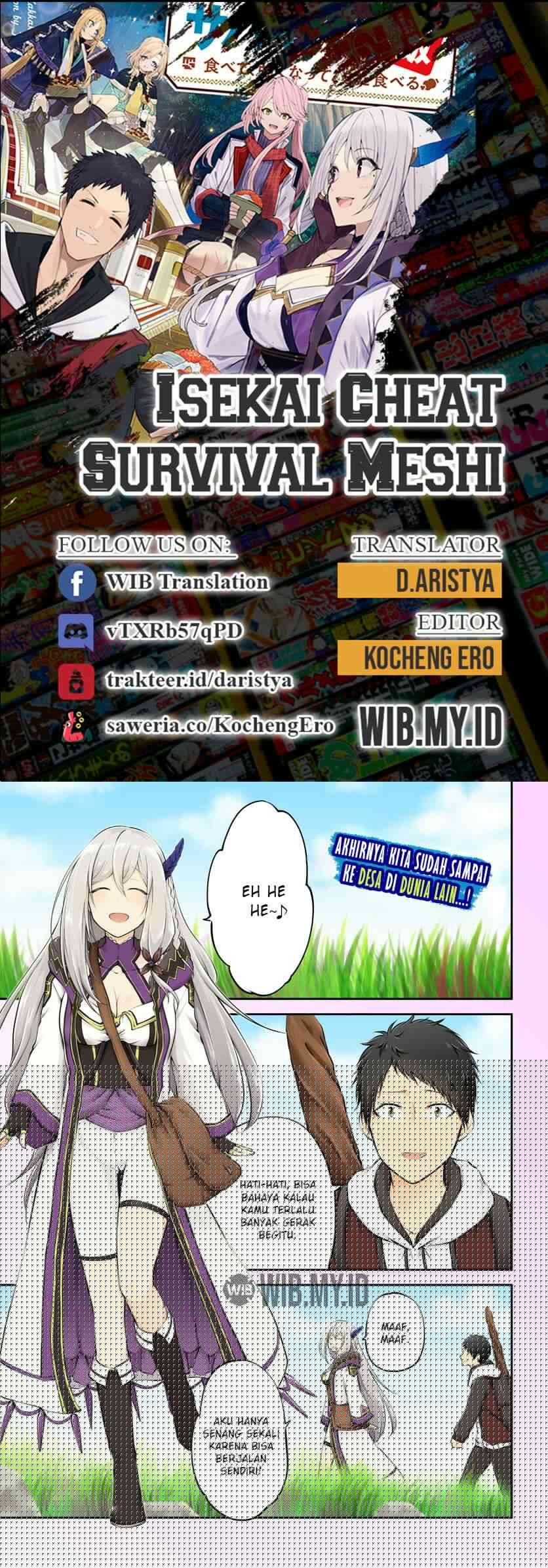 Baca Komik Isekai Cheat Survival Meshi Chapter 16 Gambar 1
