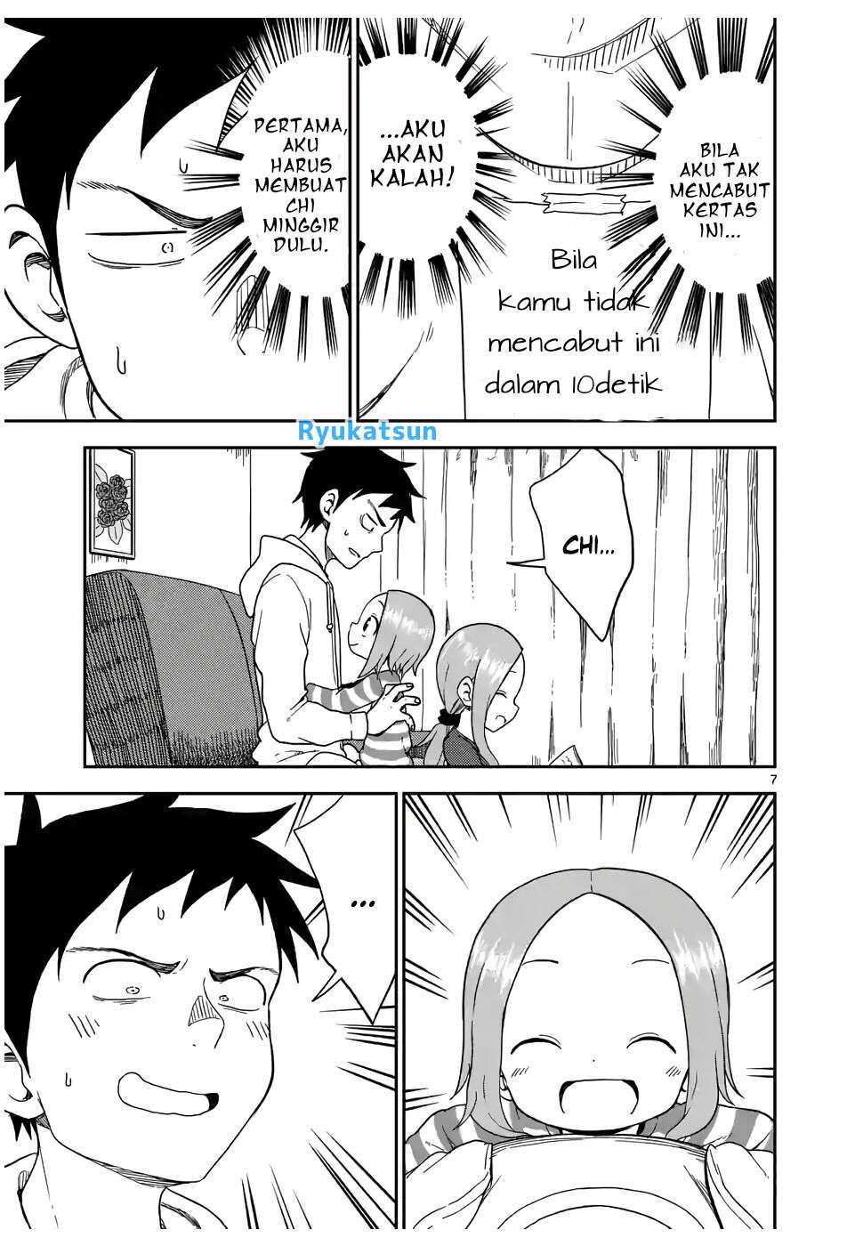 Karakai Jouzu no (Moto) Takagi-san Chapter 78 Gambar 8