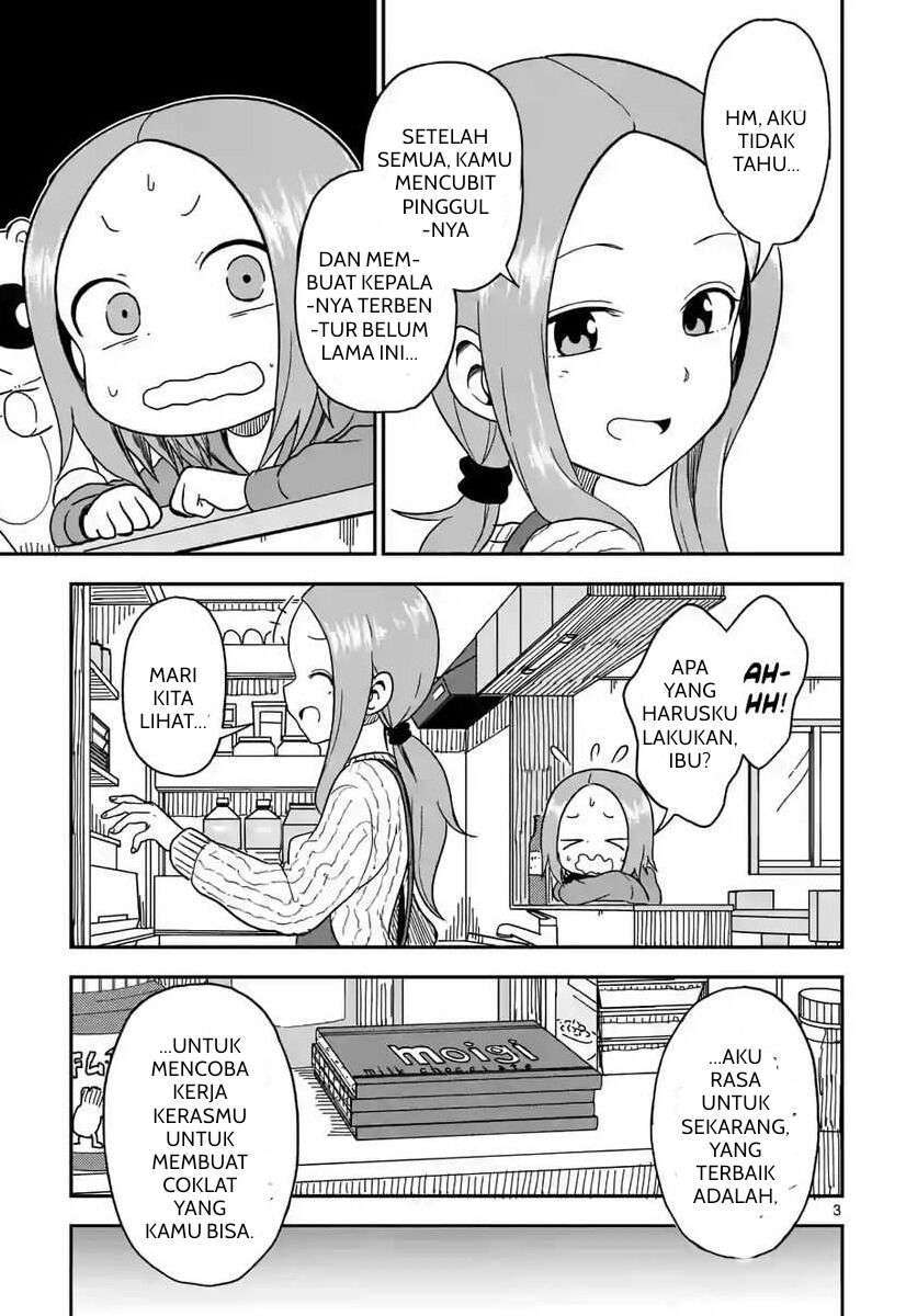 Karakai Jouzu no (Moto) Takagi-san Chapter 75 Gambar 3