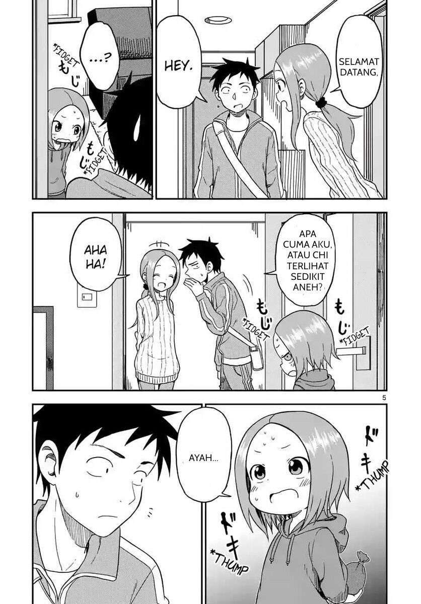 Karakai Jouzu no (Moto) Takagi-san Chapter 75 Gambar 5