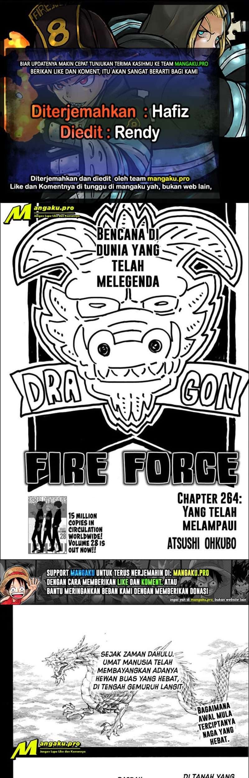 Baca Komik Fire Brigade of Flames Chapter 264 Gambar 1