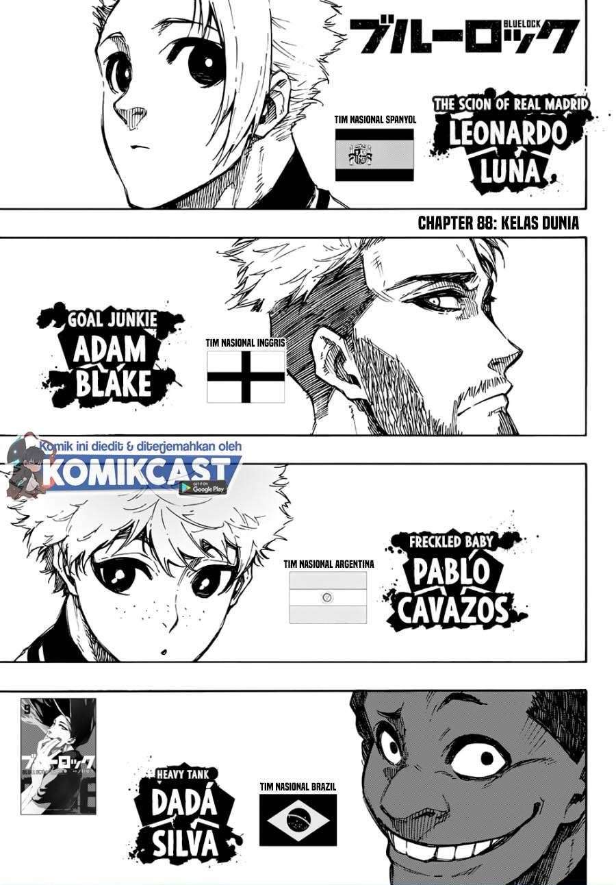 Baca Komik Blue Lock Chapter 88 Gambar 1