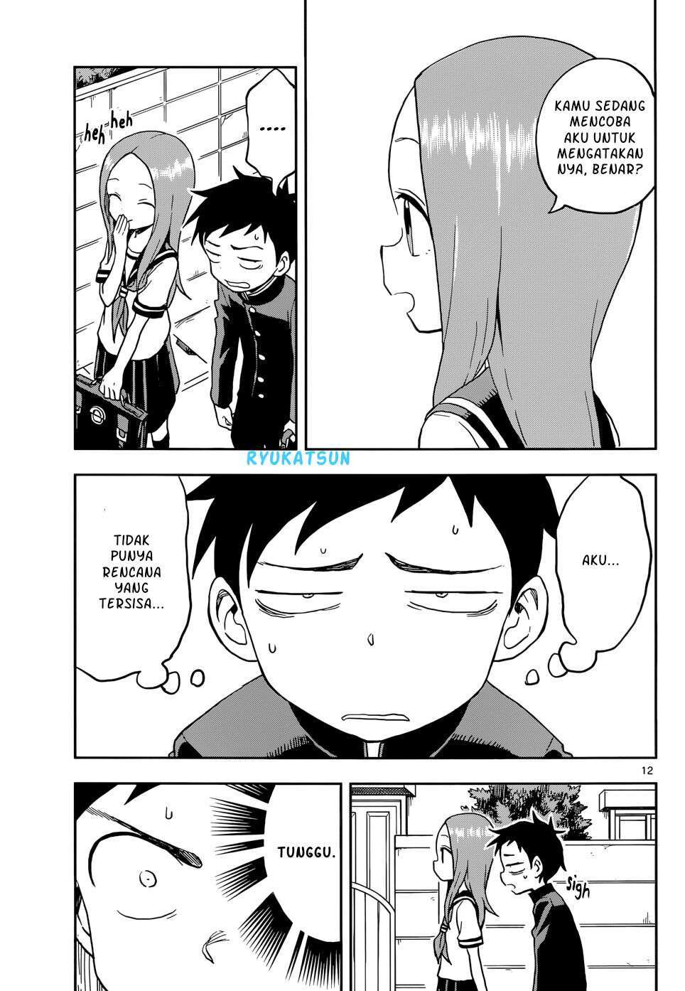 Karakai Jouzu no Takagi-san Chapter 95 Gambar 12
