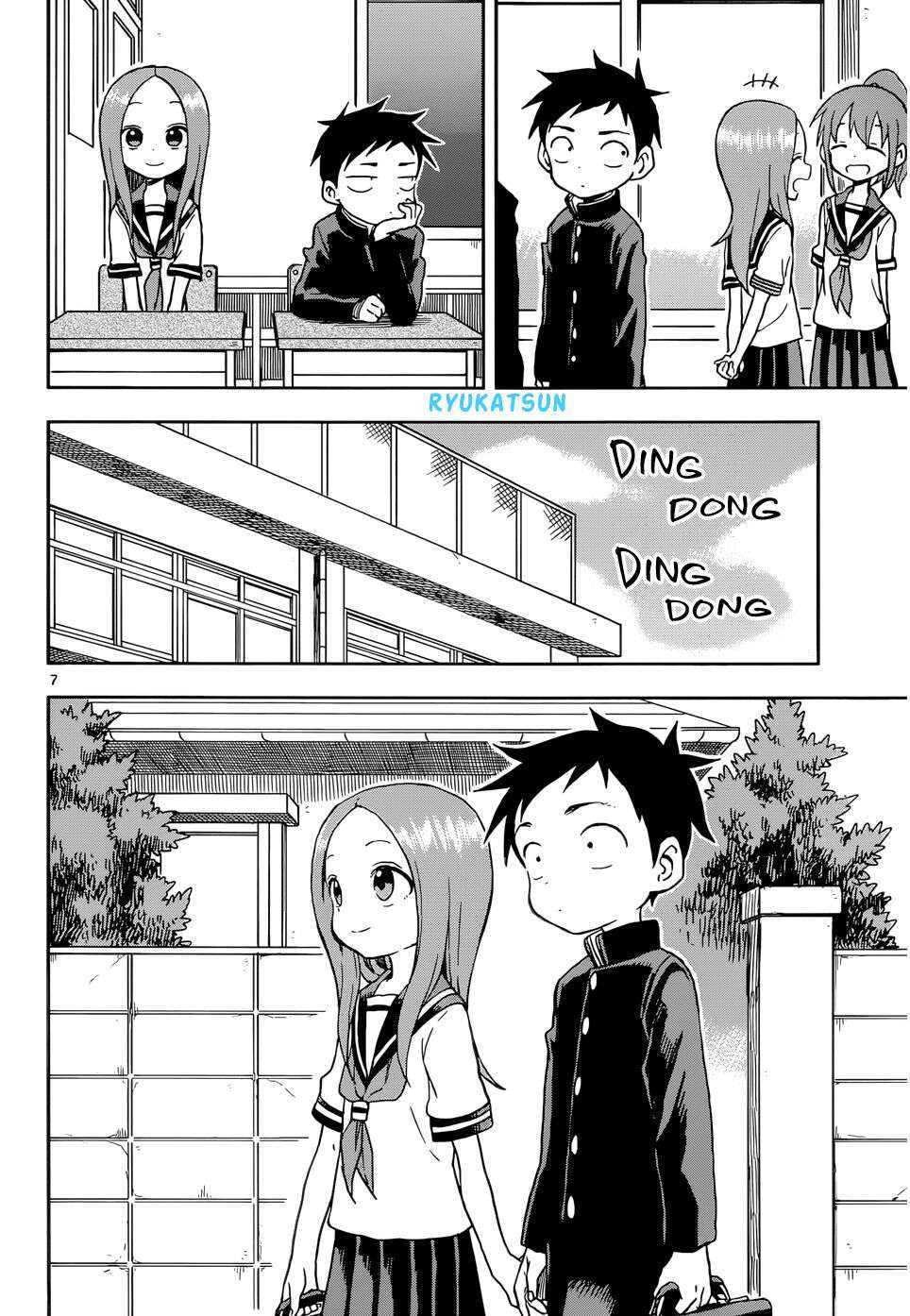 Karakai Jouzu no Takagi-san Chapter 95 Gambar 7