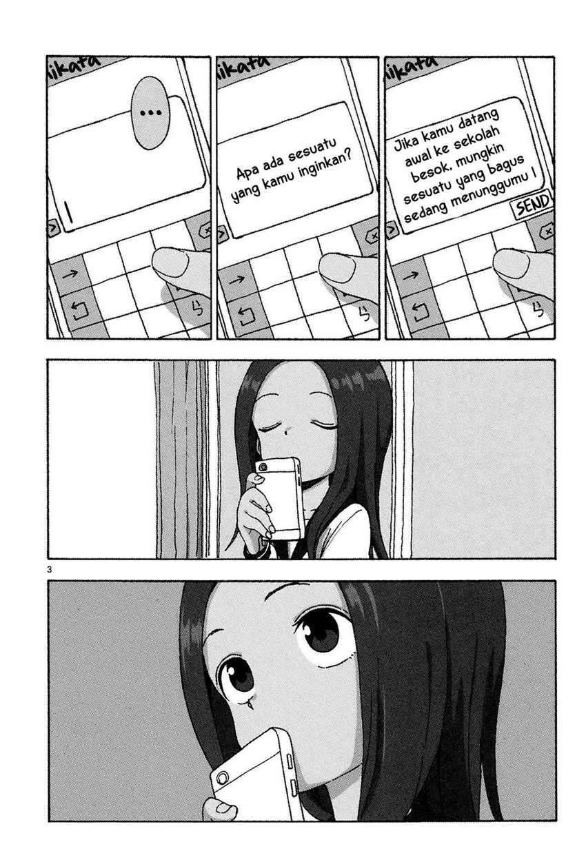 Karakai Jouzu no Takagi-san Chapter 95.5 Gambar 7