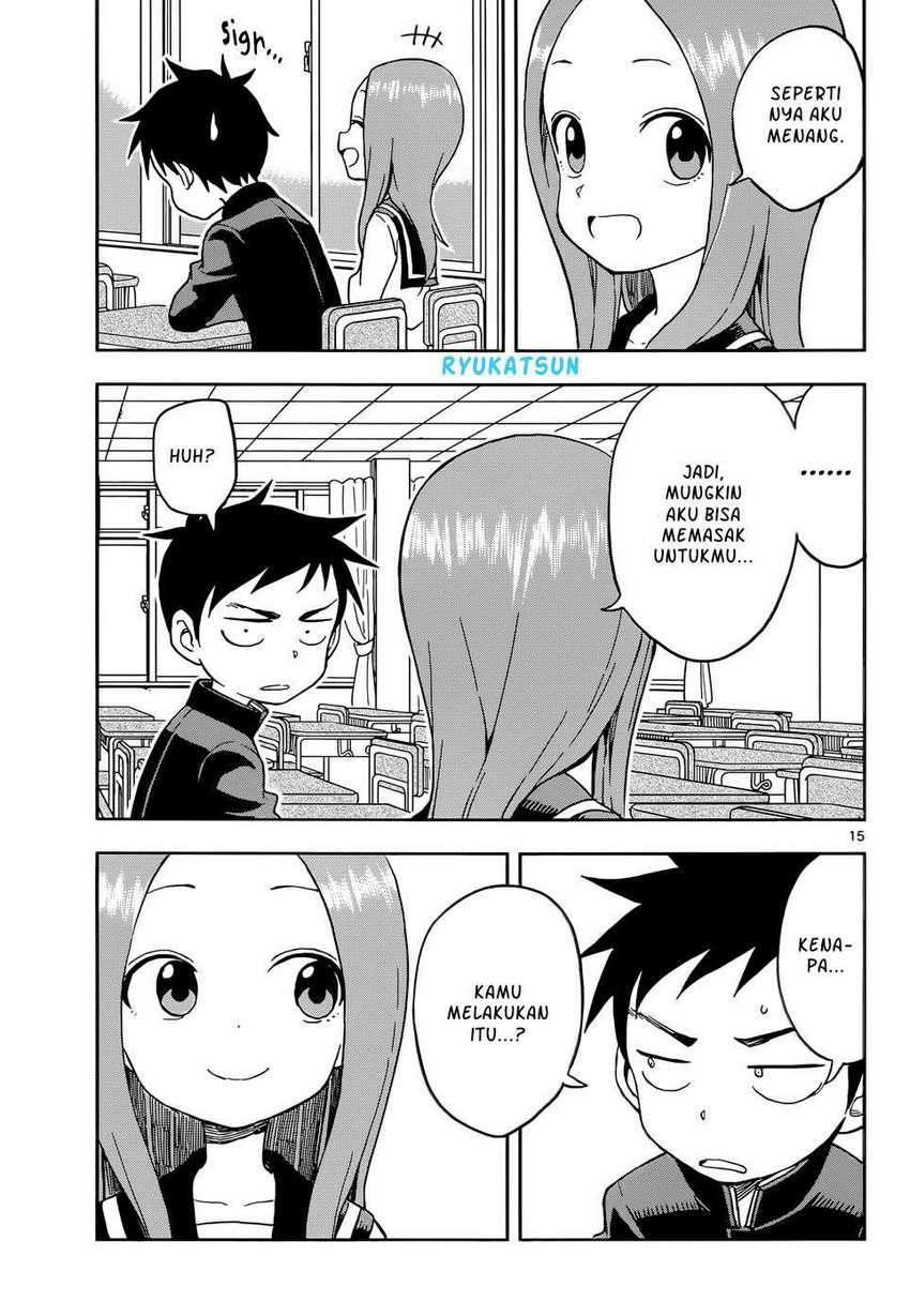 Karakai Jouzu no Takagi-san Chapter 96 Gambar 16
