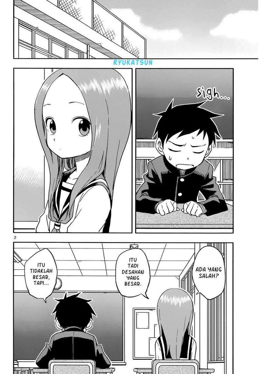 Karakai Jouzu no Takagi-san Chapter 96 Gambar 3