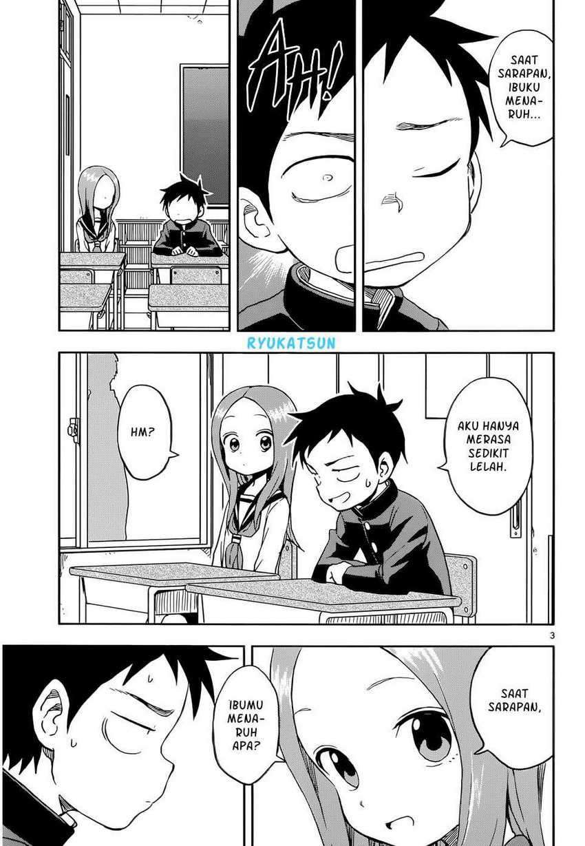 Karakai Jouzu no Takagi-san Chapter 96 Gambar 4
