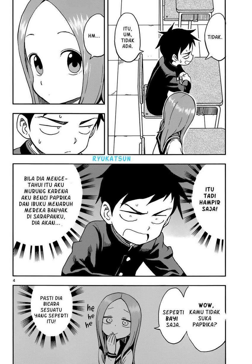 Karakai Jouzu no Takagi-san Chapter 96 Gambar 5