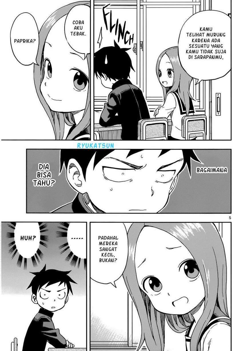 Karakai Jouzu no Takagi-san Chapter 96 Gambar 6